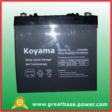 De Bonne Qualité Batterie profonde Dcg55-12 de fauteuils roulants de gel de cycle (12V 55Ah)